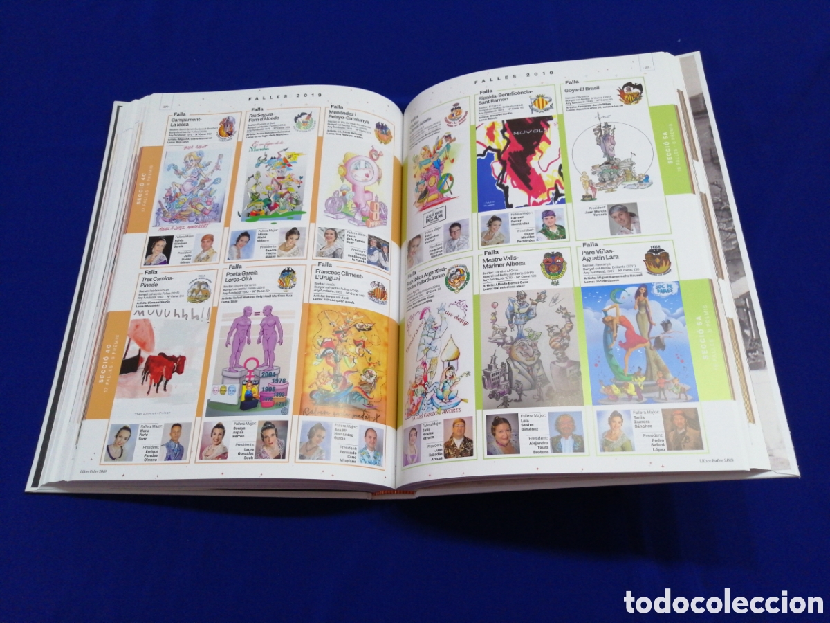 Libros de segunda mano: FALLES 2019 - LLIBRE FALLER 2019 IDIOMA VALENCIANO - Foto 7