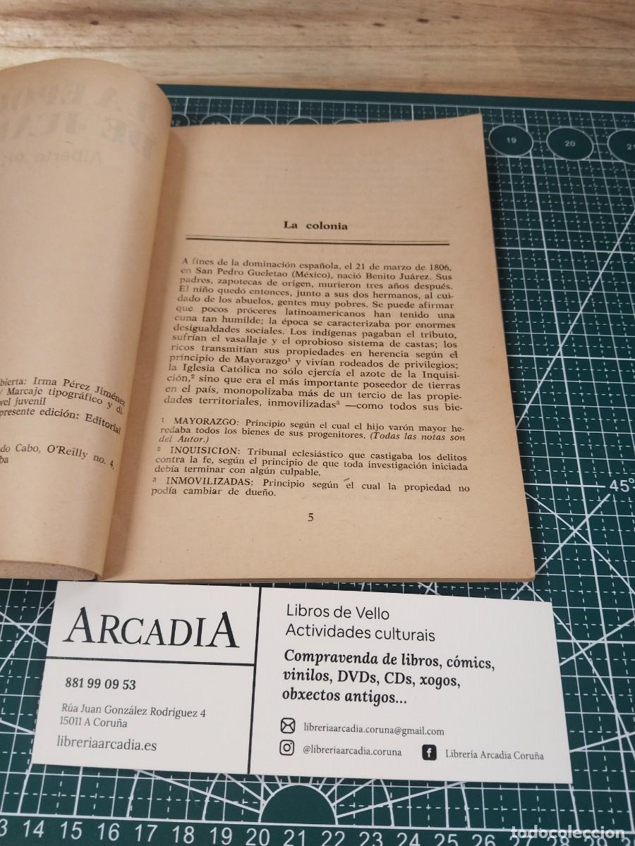 Libros de segunda mano: La &Eacute;poca de Ju&aacute;rez - Alberto Prieto - Foto 6