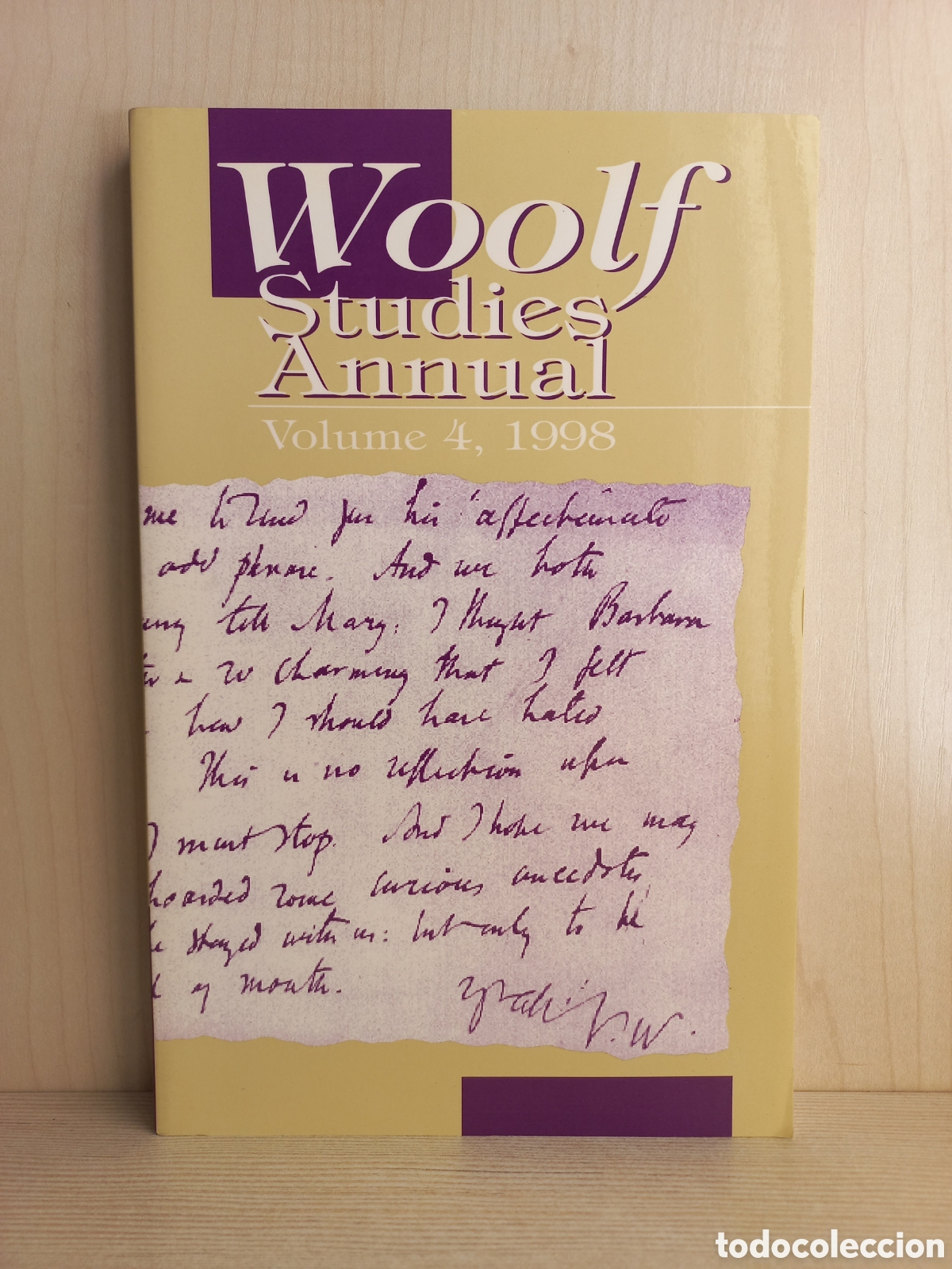 Libros de segunda mano: Virginia Woolf. Studies Annual 4. Pace University Press, 1998. - Foto 1