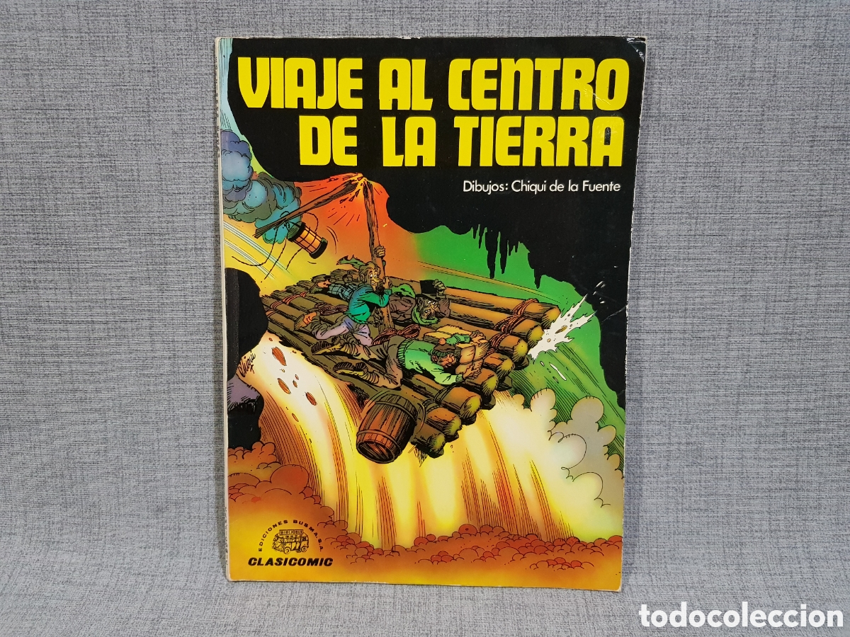 Libros de segunda mano: VIAJE AL CENTRO DE LA TIERRA CLASICOMIC EDICIONES BUSMA 1981