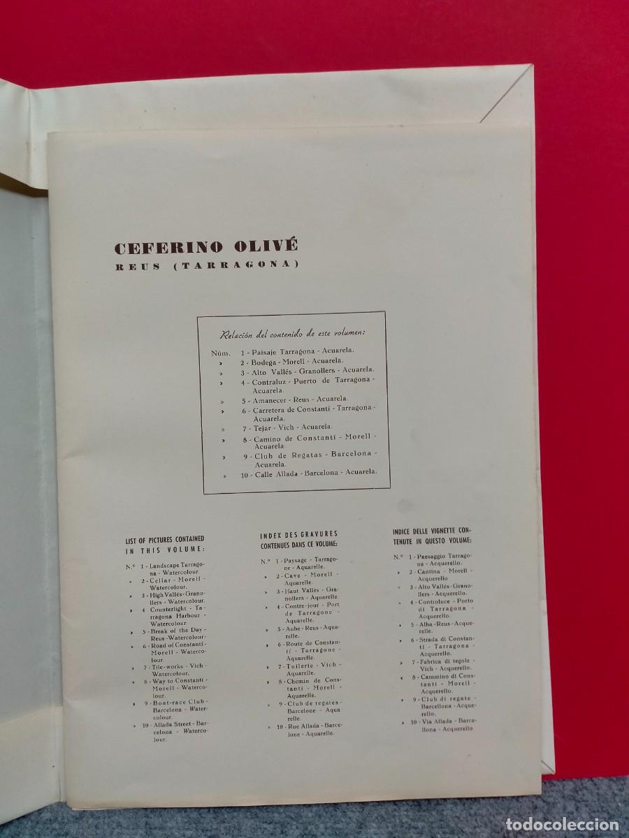 Libros de segunda mano: CARPETA CEFERINO OLIV&Eacute; - Foto 2