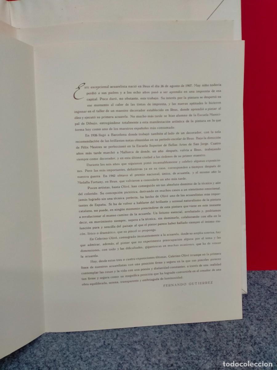 Libros de segunda mano: CARPETA CEFERINO OLIV&Eacute; - Foto 6