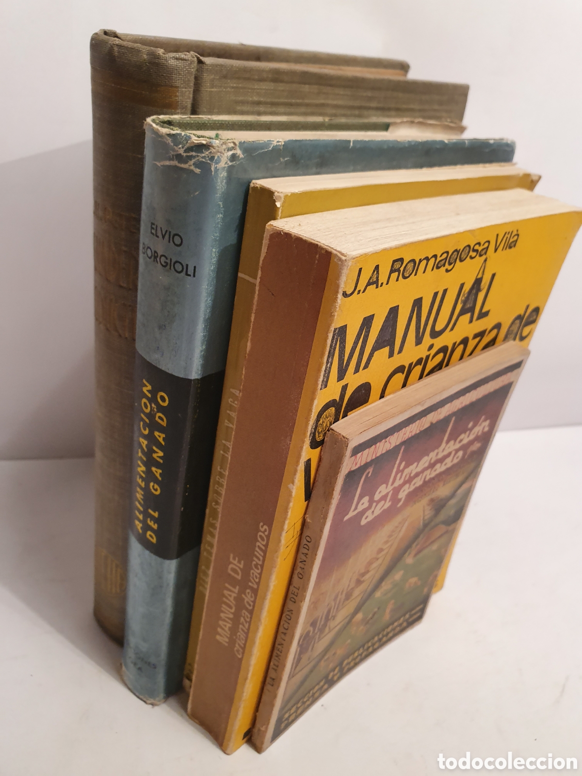 Second hand books: LOTE 5 LIBROS GANADO VACUNO. GANADERIA PRODUCTIVA. LA VACA. LA ALIMENTACION DEL GANADO. VACUNOS CRIA