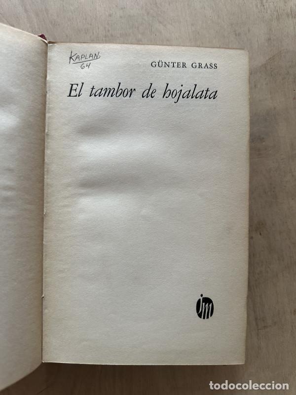 Libros de segunda mano: El tambor de hojalata - Grass Gunter - Foto 1