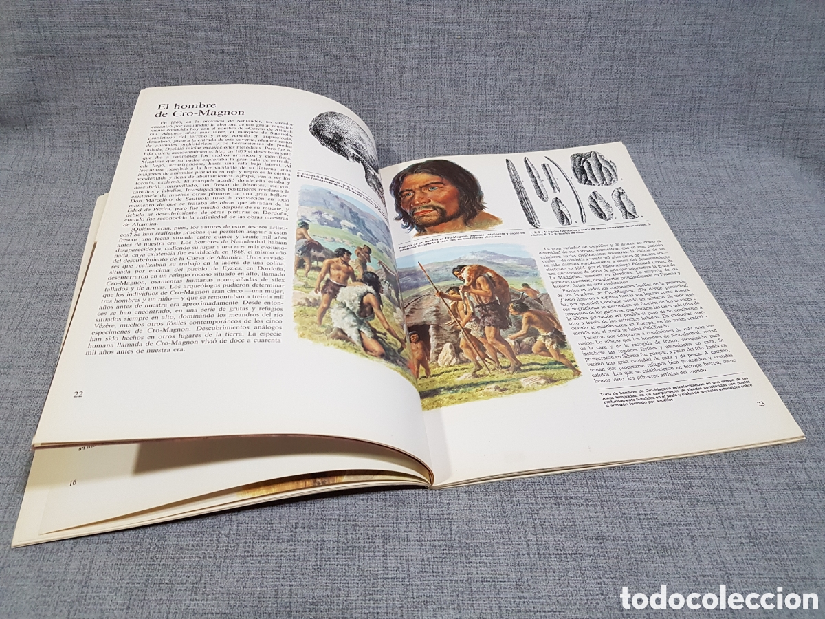 Libros de segunda mano: LA VIDA DE LOS HOMBRES EN LA PREHISTORIA. EDICIONES ALTEA. A&Ntilde;O 1981 - Foto 18