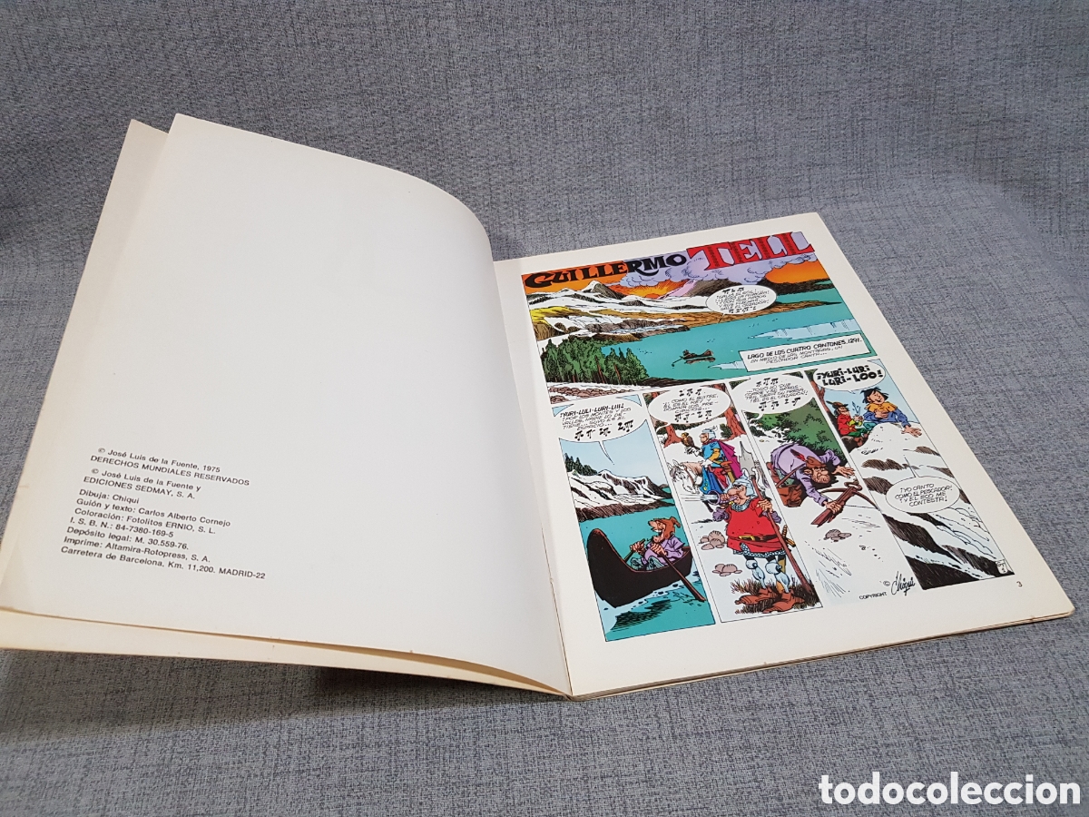Libros de segunda mano: GUILLERMO TELL. SEDMAY EDICIONES A&Ntilde;O 1975 - Foto 19