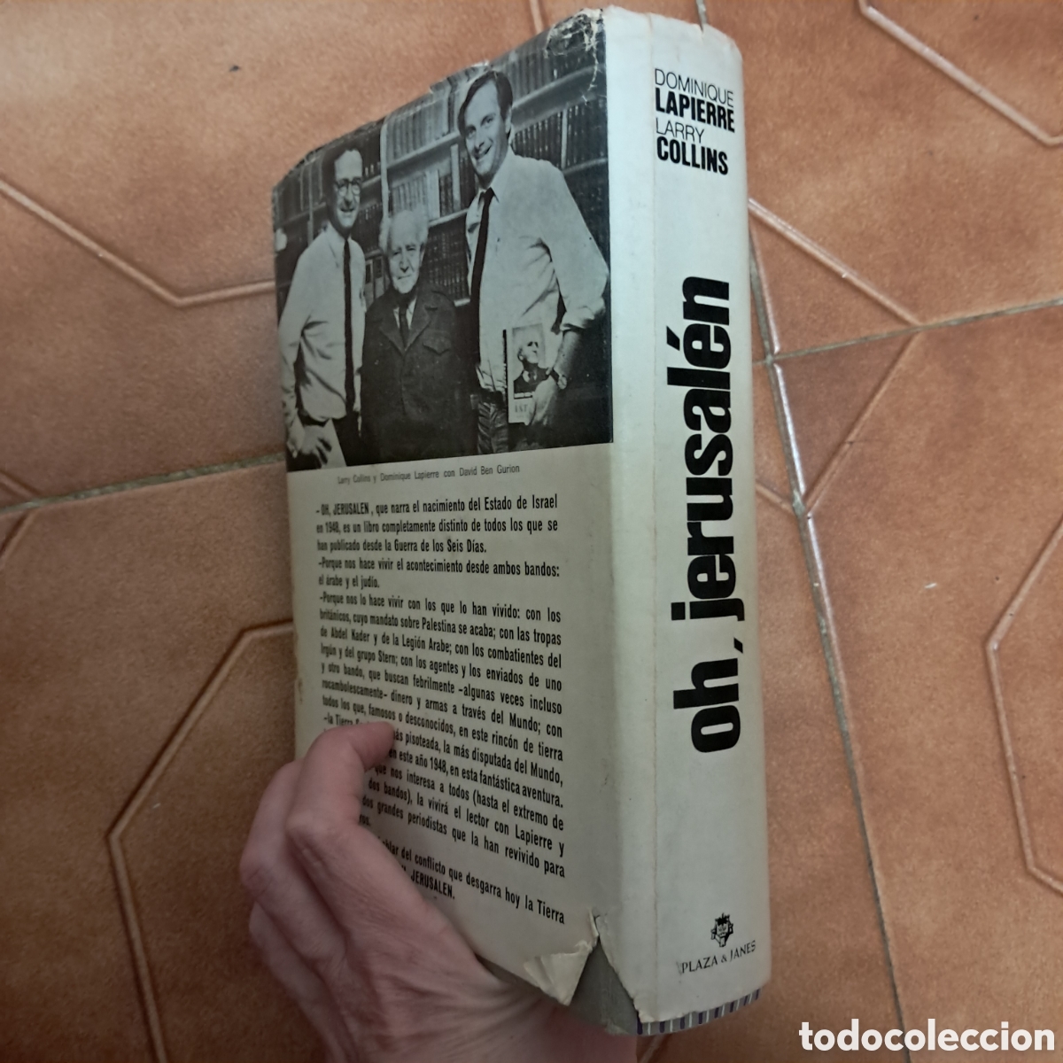 Libros de segunda mano: OH, JERUSAL&Eacute;N Edici&oacute;n Ilustrada LAPIERRE COLLINS (14a ed. 1974) - Foto 2