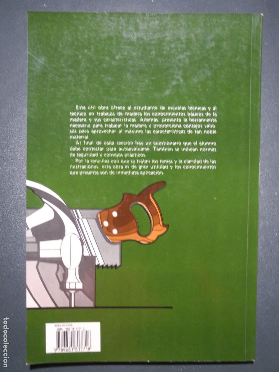 Libros de segunda mano: Manual de carpinter&iacute;a. Strefford. Ed. Limusa 1993 - Foto 2