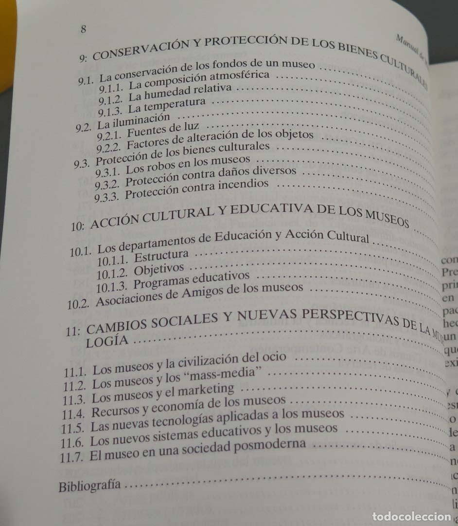 Libros de segunda mano: Manual de Museolog&iacute;a. Hern&aacute;ndez Hern&aacute;ndez, Francisco - Foto 3
