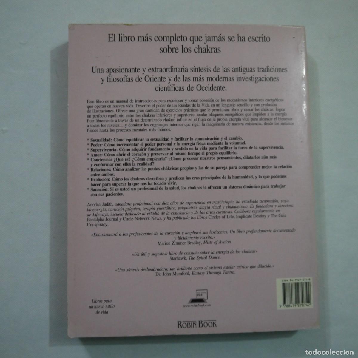 Libros de segunda mano: LOS CHAKRAS - ANODEA JUDITH - ROBIN BOOK - 1997 - Foto 19