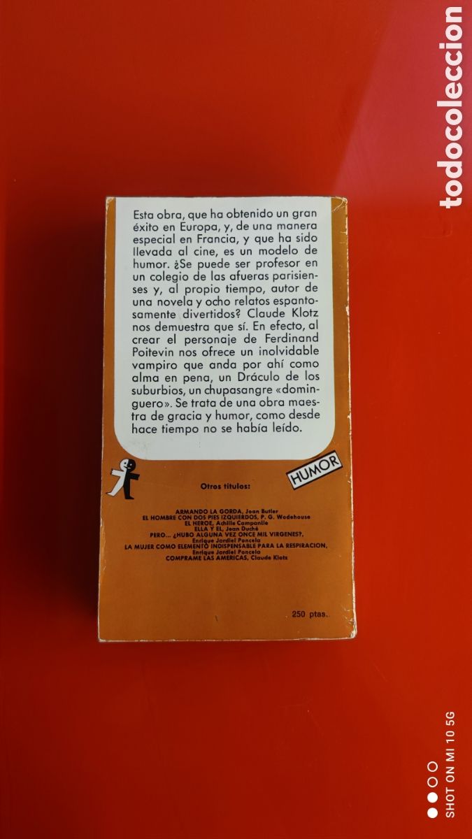 Libros de segunda mano: &rdquo;DR&Aacute;CULA PADRE E HIJO&rdquo;- CLAUDE KLOTZ - Foto 2
