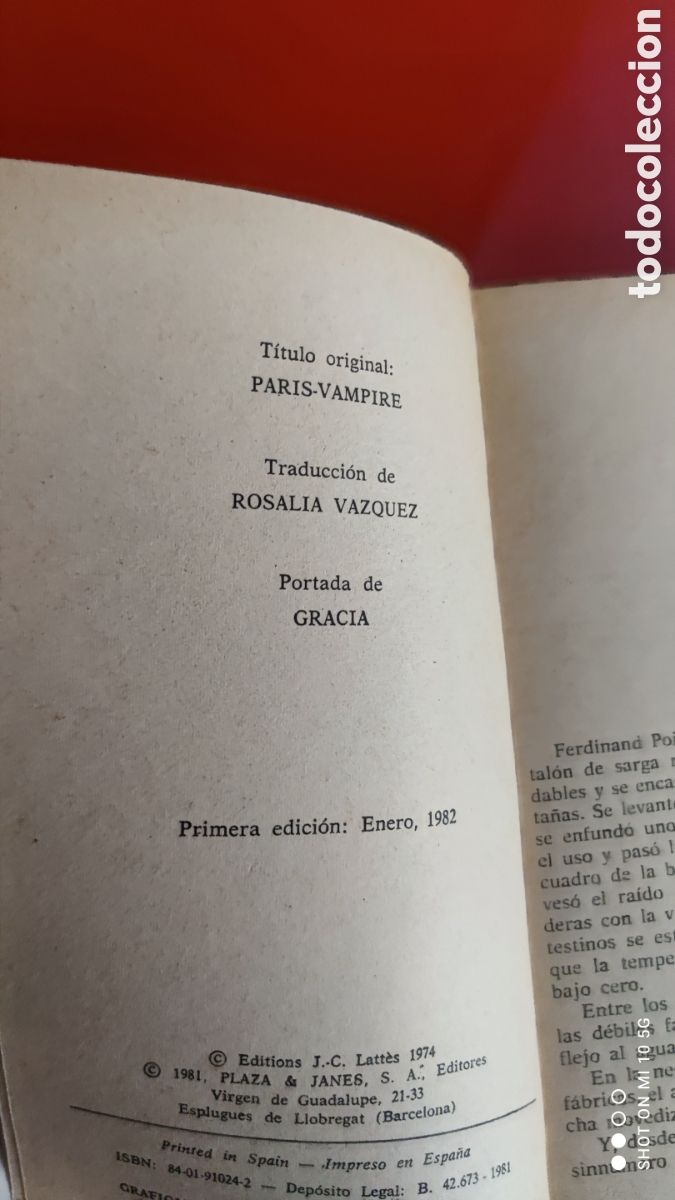 Libros de segunda mano: &rdquo;DR&Aacute;CULA PADRE E HIJO&rdquo;- CLAUDE KLOTZ - Foto 5