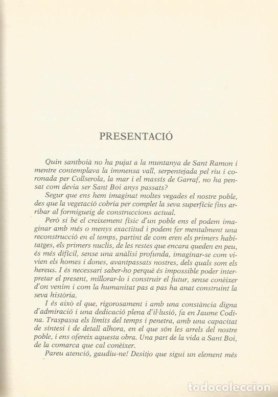 Libros de segunda mano: ELS SANTBOIANS DE 1490 - JAUME CODINA - Foto 3