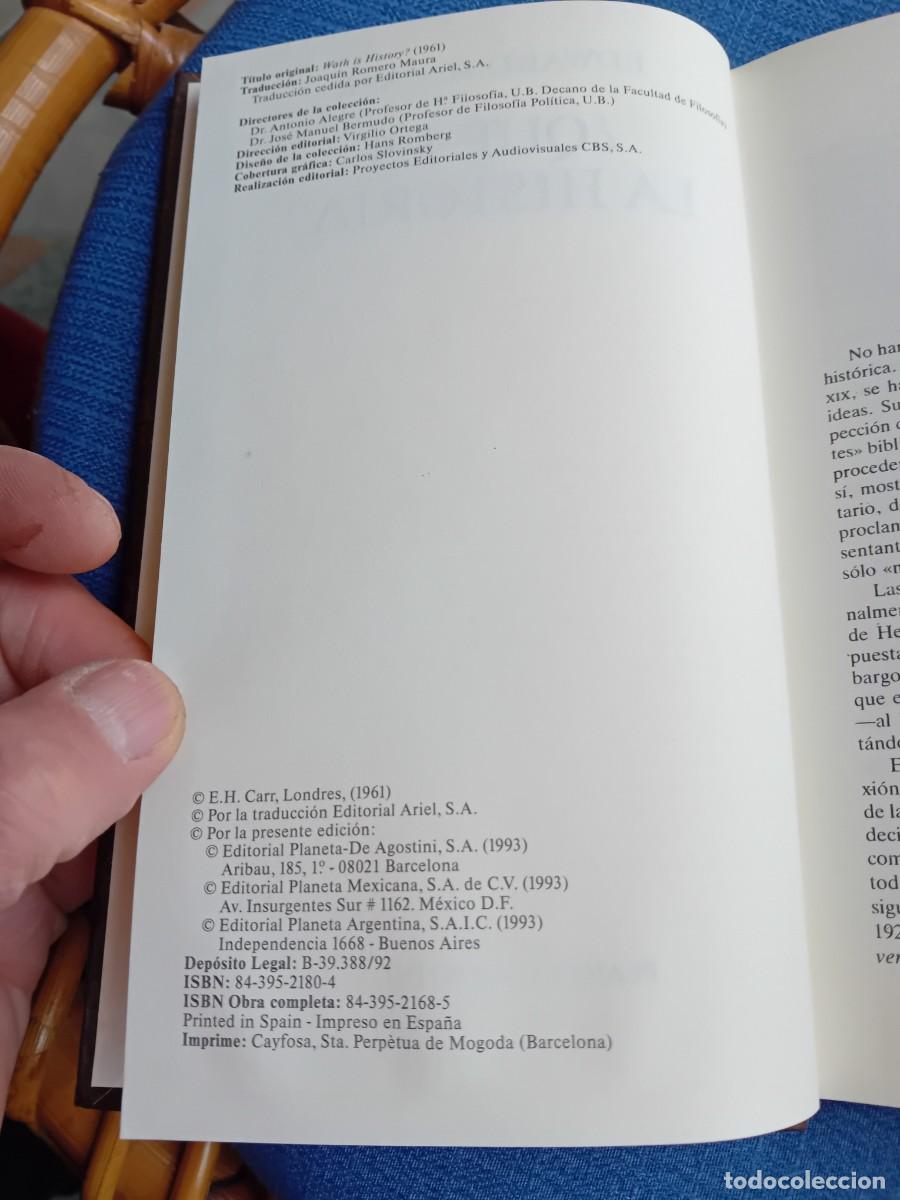 Libros de segunda mano: Edward H. Carr, qu&eacute; es la historia?,n 12 - Foto 2
