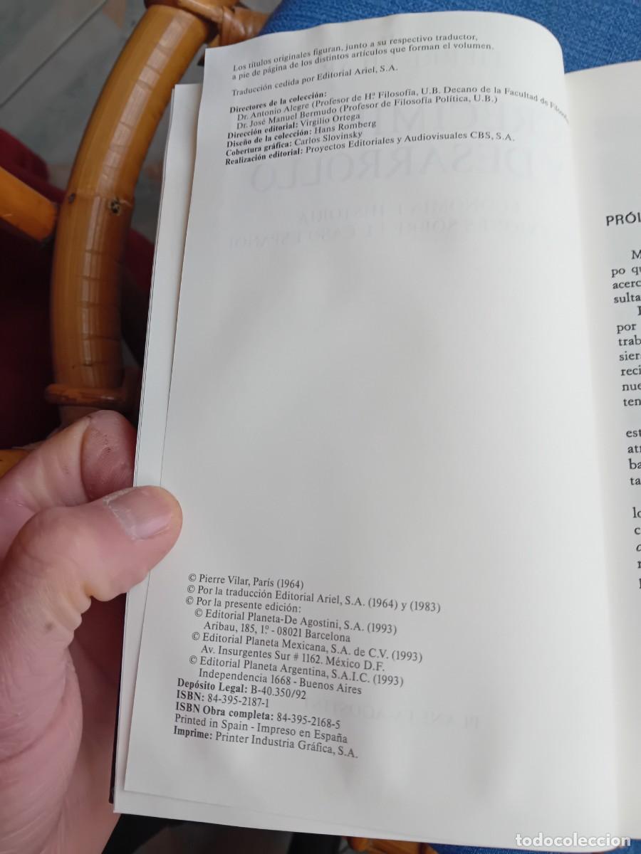 Libros de segunda mano: Pierre Vilar, crecimiento y desarrollo, n 19. - Foto 2