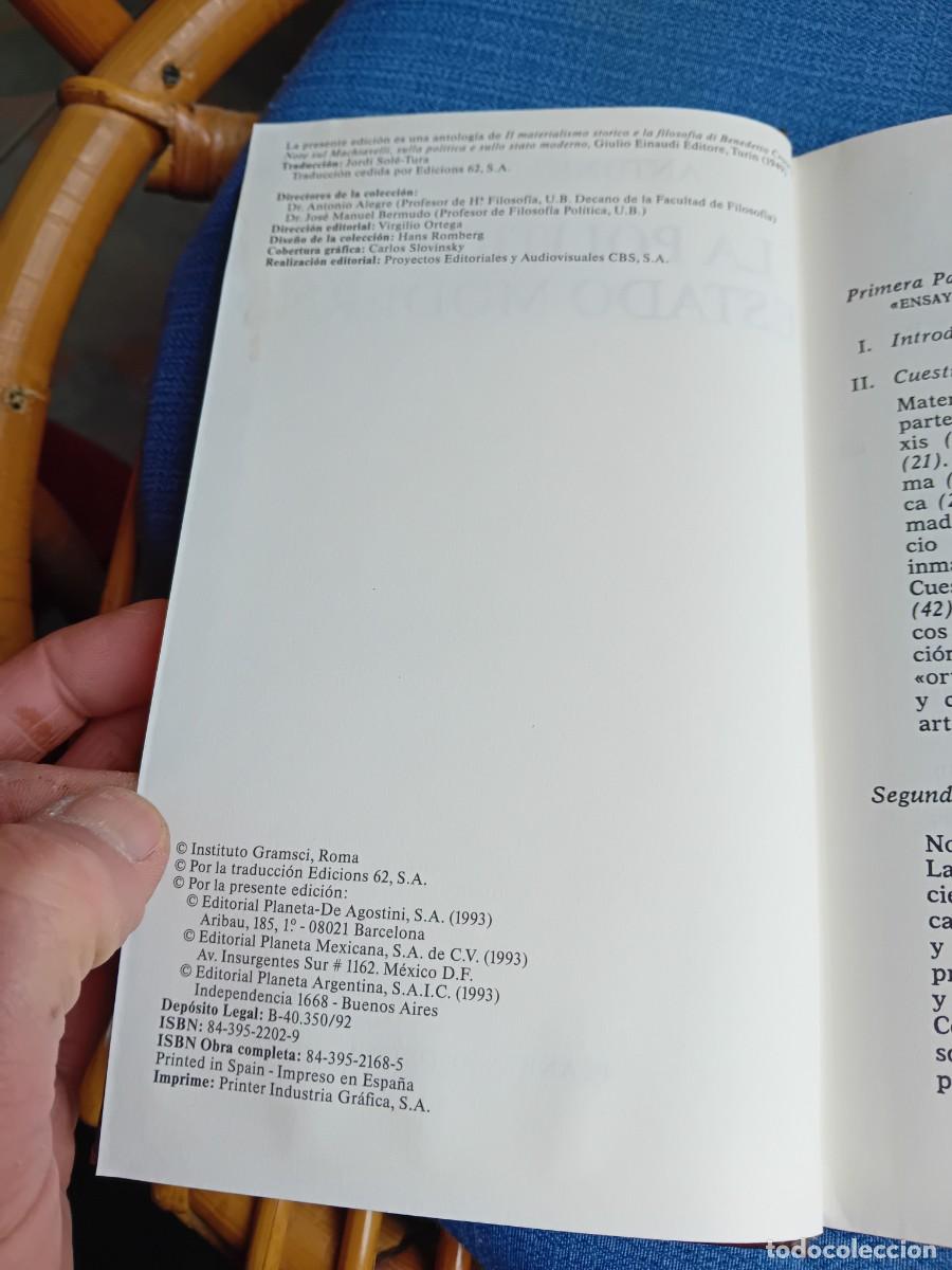 Libros de segunda mano: Antonio Gramsci, la pol&iacute;tica y el estado moderno - Foto 2