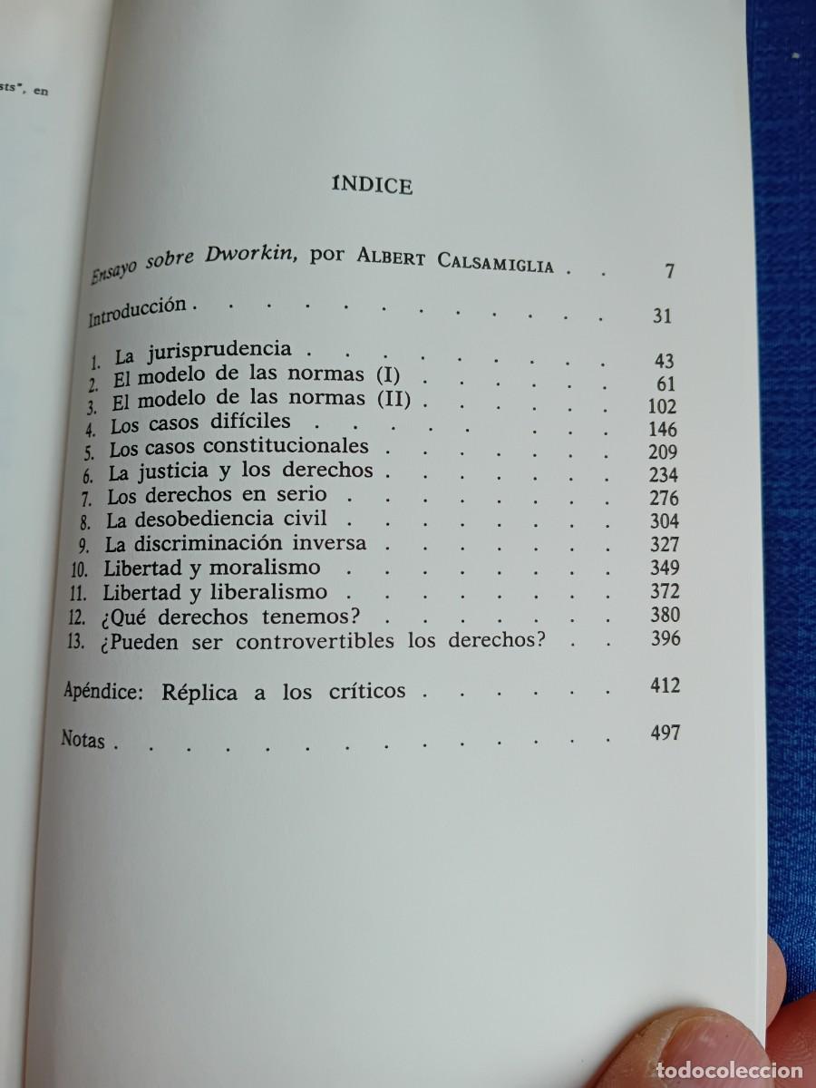 Libros de segunda mano: Ronald Dworkin, los derechos en serio - Foto 3