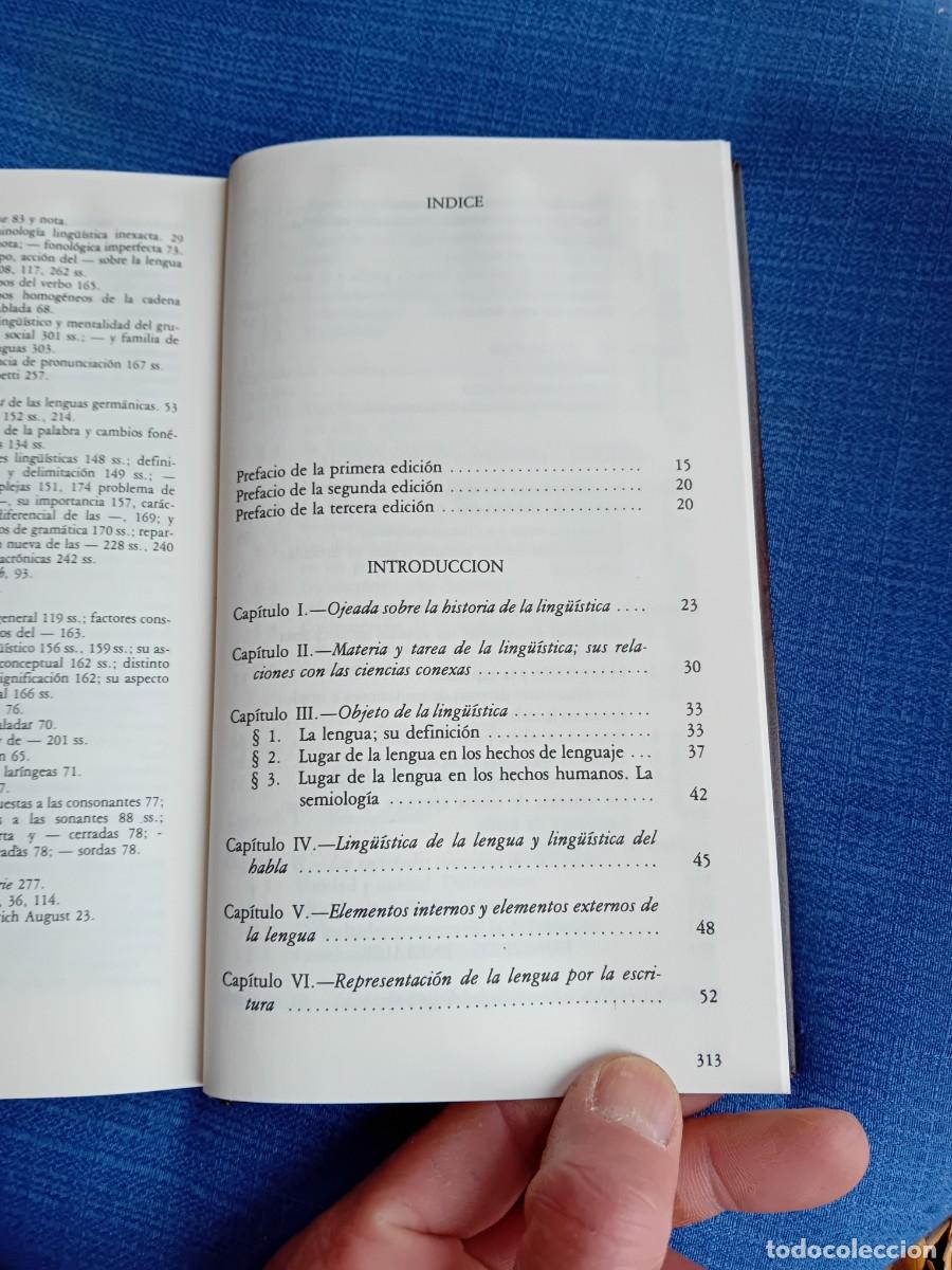 Libros de segunda mano: Ferdinand de Saussure, curso de ling&uuml;&iacute;stica general - Foto 3