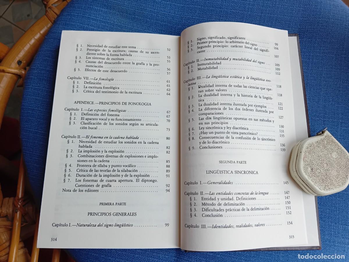 Libros de segunda mano: Ferdinand de Saussure, curso de ling&uuml;&iacute;stica general - Foto 4