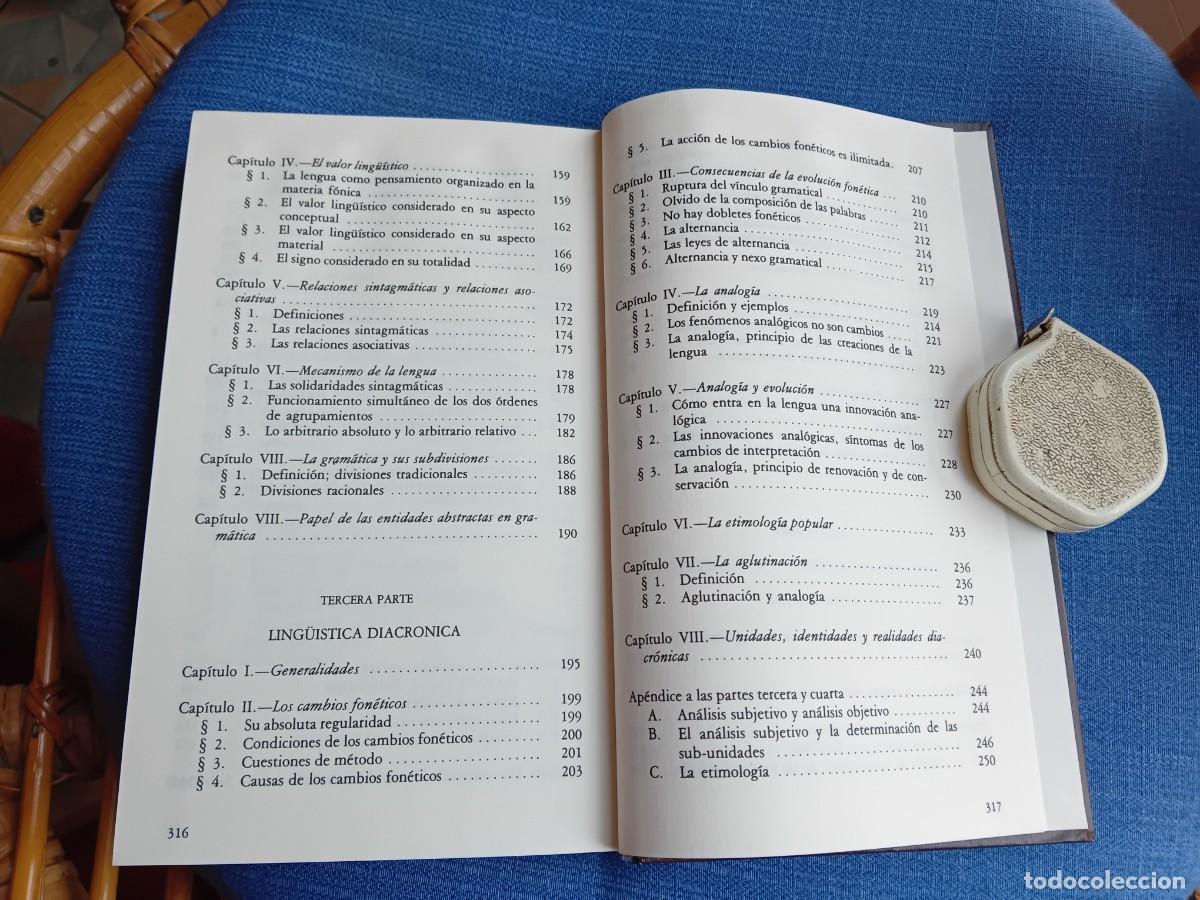 Libros de segunda mano: Ferdinand de Saussure, curso de ling&uuml;&iacute;stica general - Foto 5