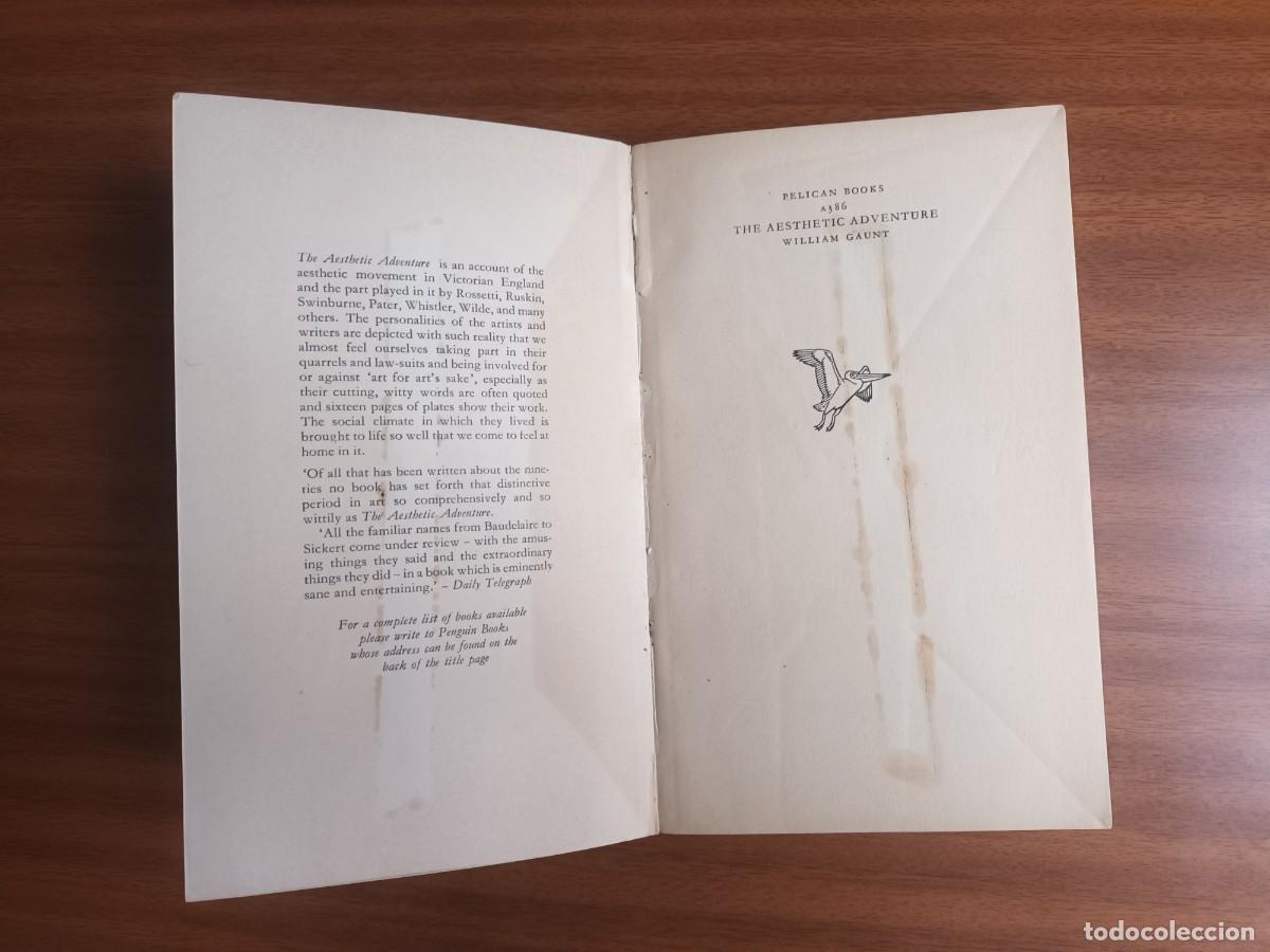 Libros de segunda mano: The Aesthetic Adventure --- William Gaunt - Foto 3