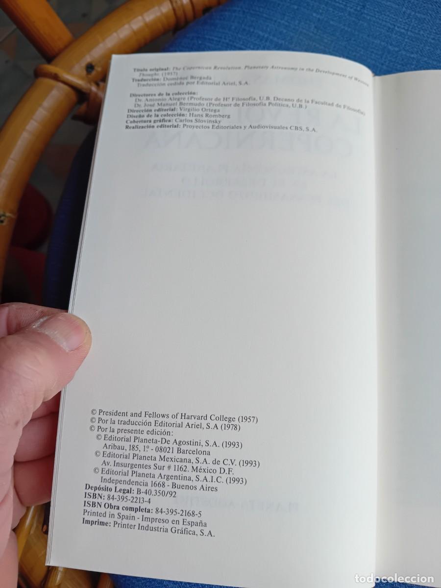 Libros de segunda mano: Thomas S. Kuhn, la revoluci&oacute;n copernica - Foto 2