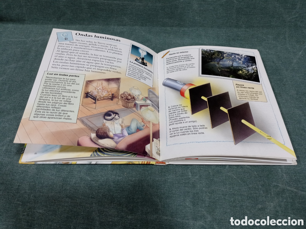 Libros de segunda mano: BIBLIOTECA DE LOS EXPERIMENTOS - EXPERIMENTOS Y HECHOS CIENT&Iacute;FICOS - EVEREST - Foto 4