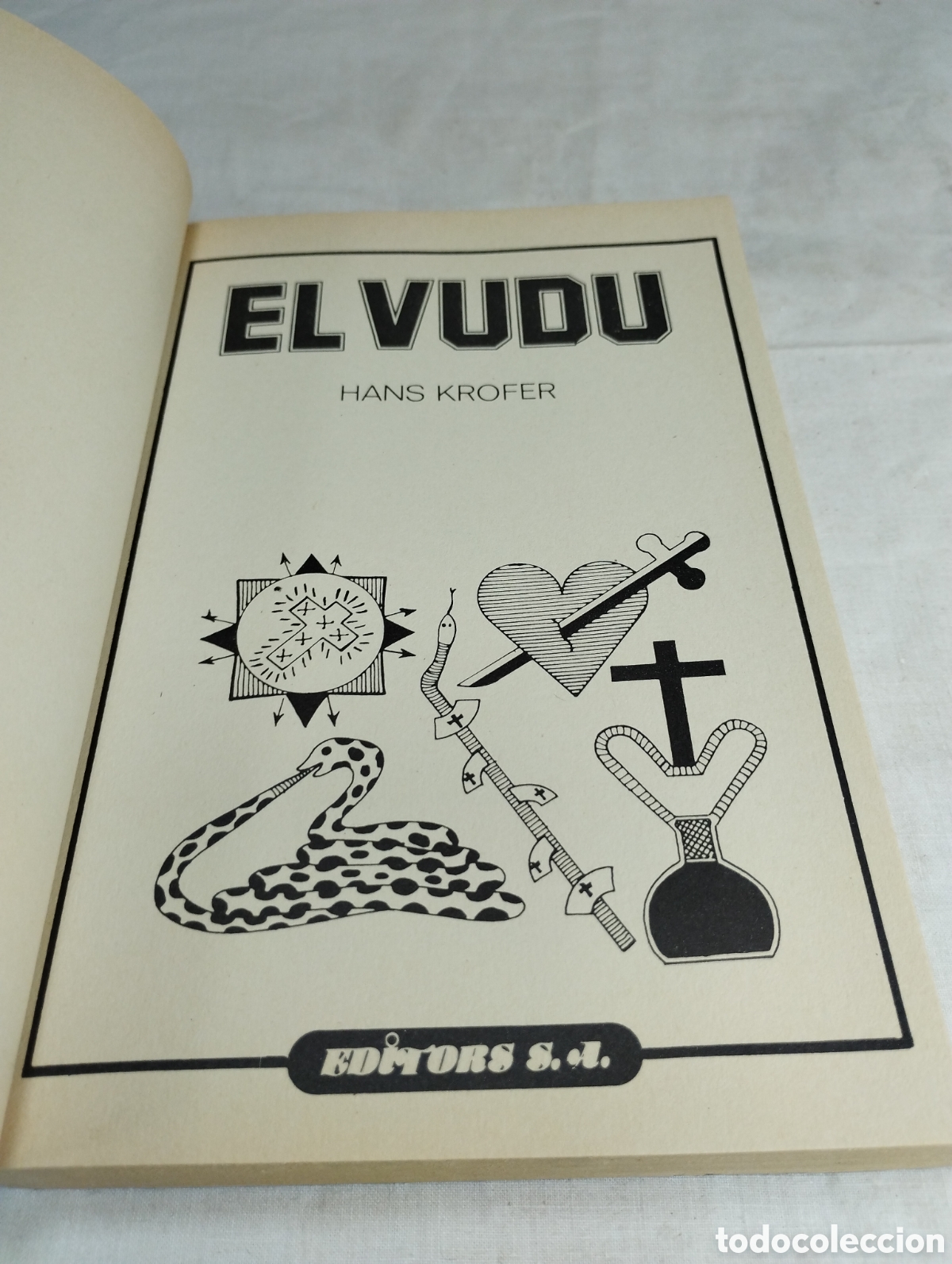 Libros de segunda mano: El vud&uacute;. Hans Krofer, 1988 - Foto 2