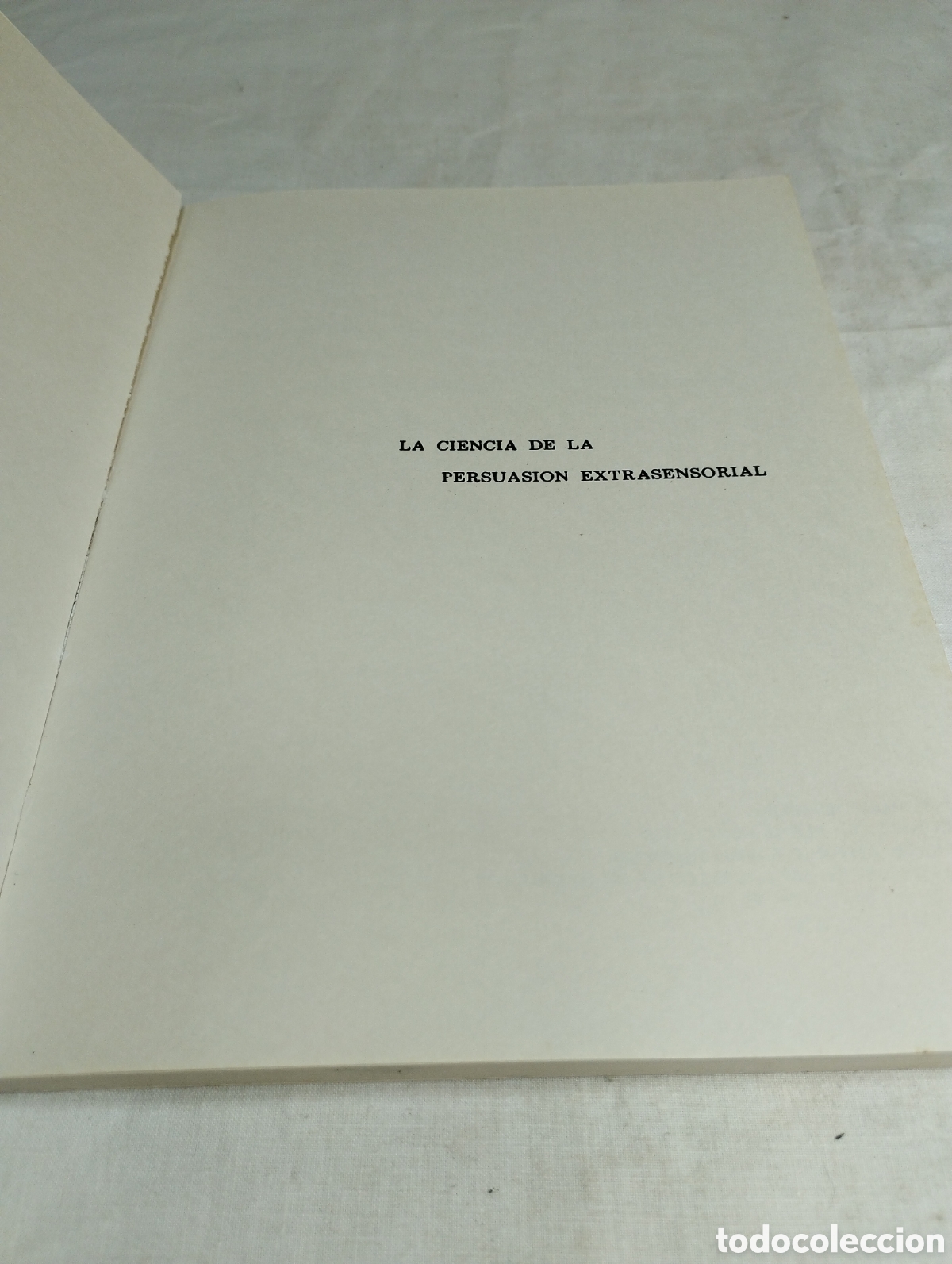 Libros de segunda mano: Persuasi&oacute;n extrasensorial. Editorial De Miguel, 1983 - Foto 2