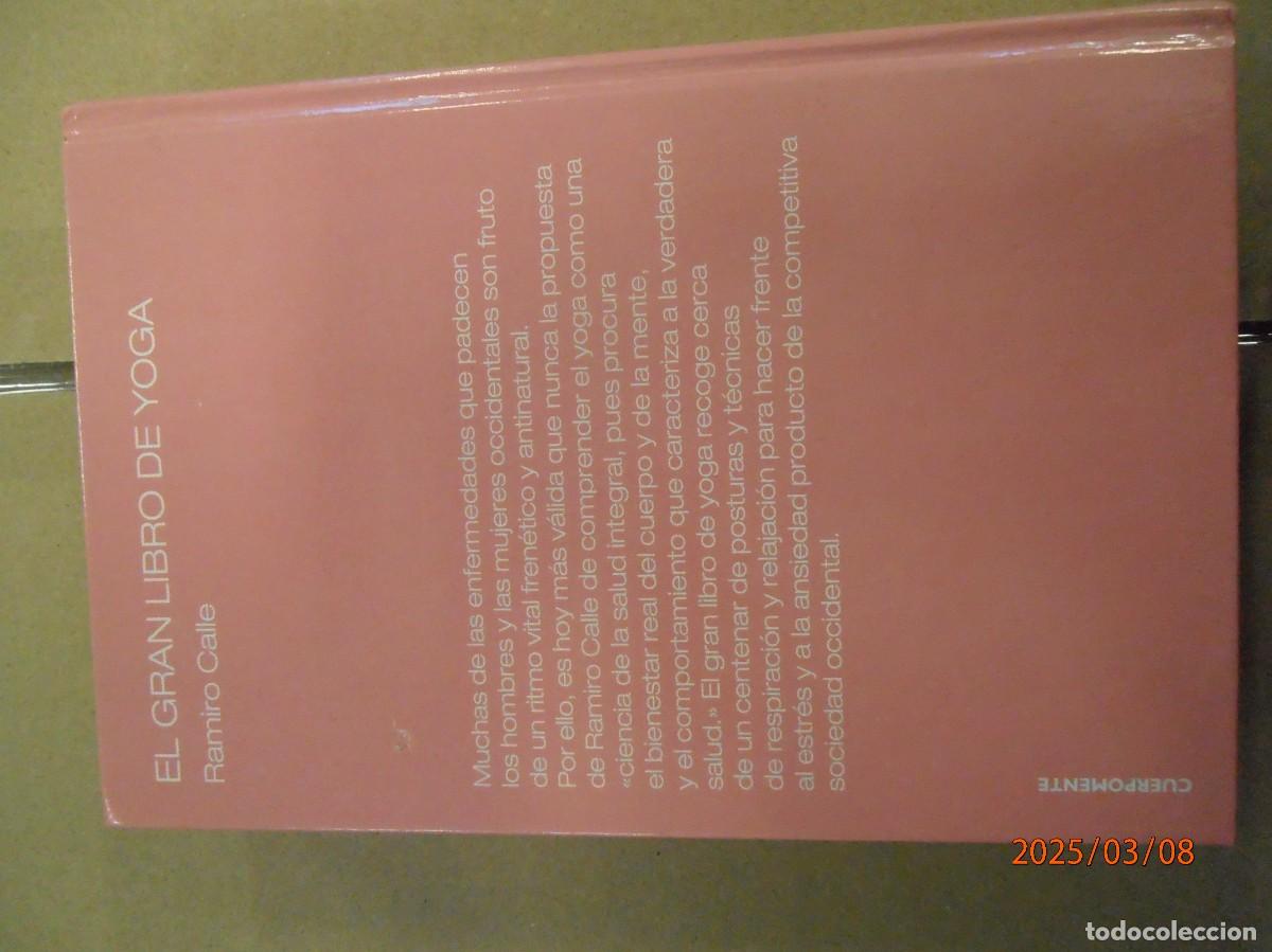 Libros de segunda mano: El gran libro de yoga - Ramiro Calle - Foto 7