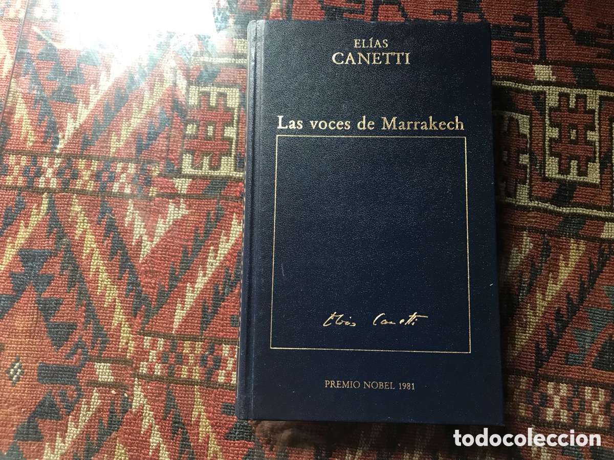 Libros de segunda mano: Las voces de Marrakech. El&iacute;as Canetti. Orbis - Foto 1