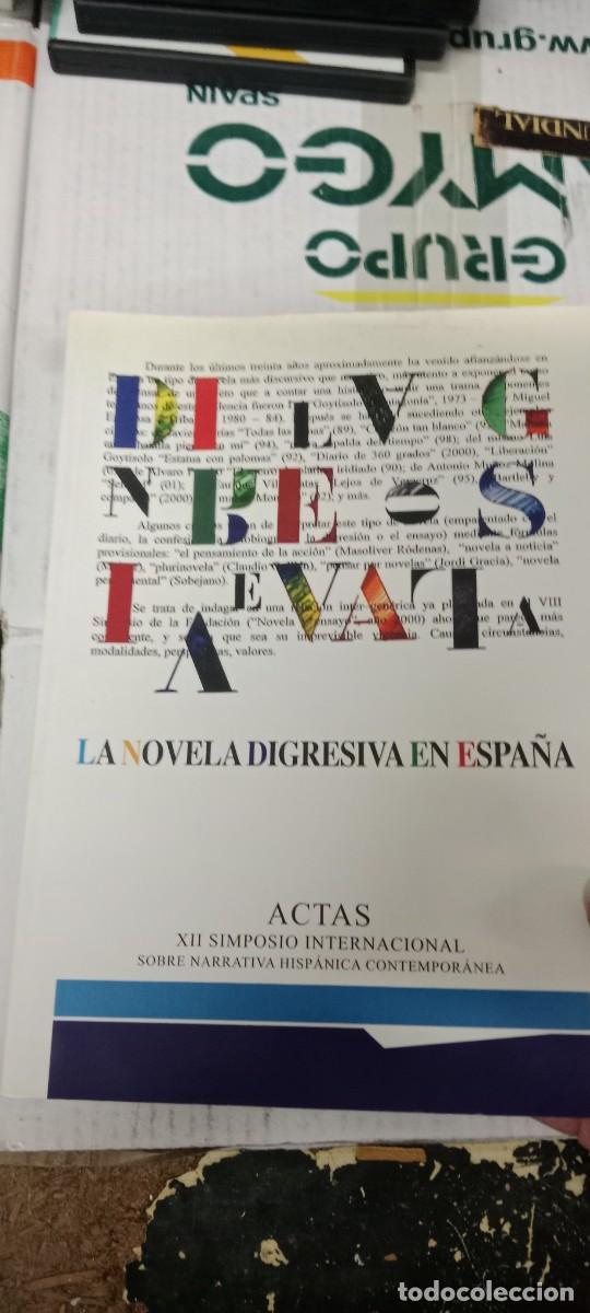Libros de segunda mano: TOP-03 LIBRO LA NOVELA DIGRESIVA DE ESPA&Ntilde;A ACTAS - Foto 1