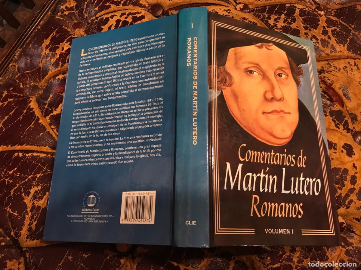 Libros de segunda mano: COMENTARIOS DE MART&Iacute;N LUTERO (ROMANOS) 1998 - Foto 1
