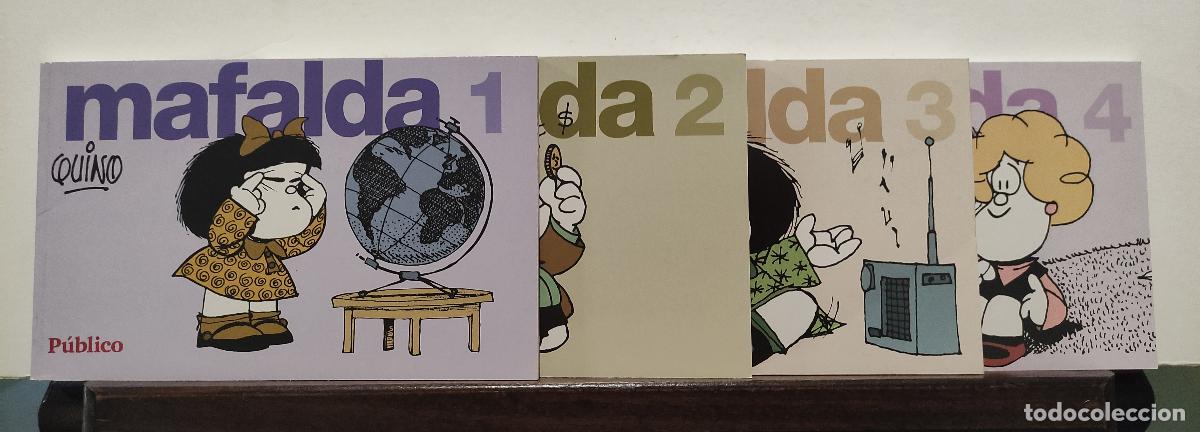 Libros de segunda mano: MAFALDA - OBRA COMPLETA - 14 LIBROS - QUINO - Foto 2