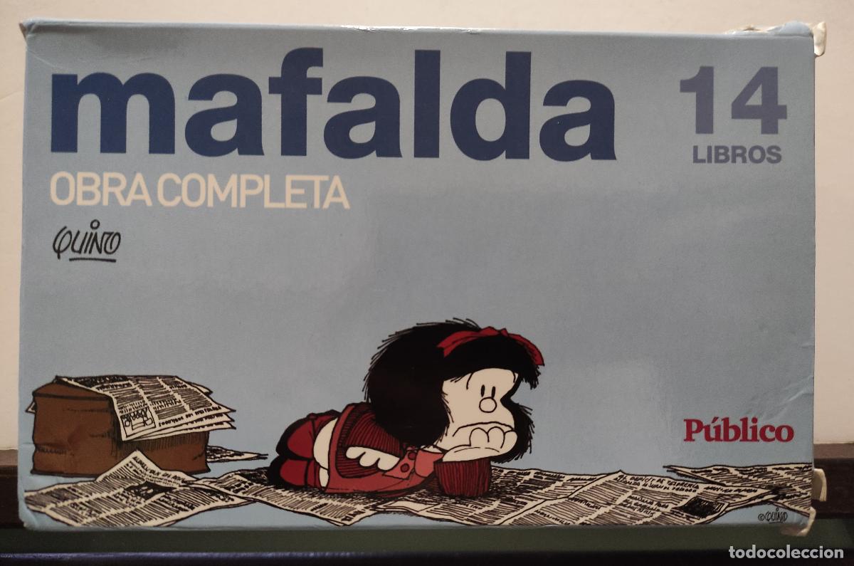 Libros de segunda mano: MAFALDA - OBRA COMPLETA - 14 LIBROS - QUINO - Foto 1