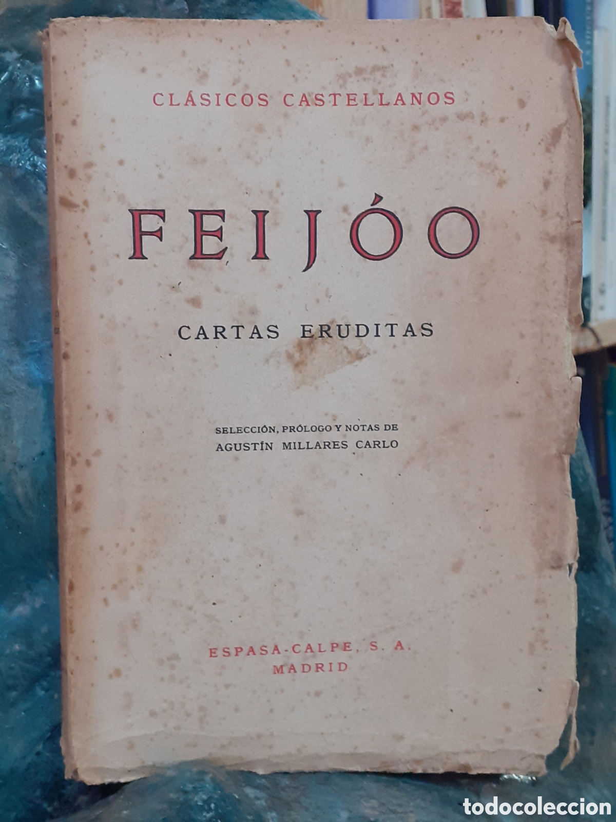 Libros de segunda mano: Cartas eruditas. Feij&oacute;o - Foto 1