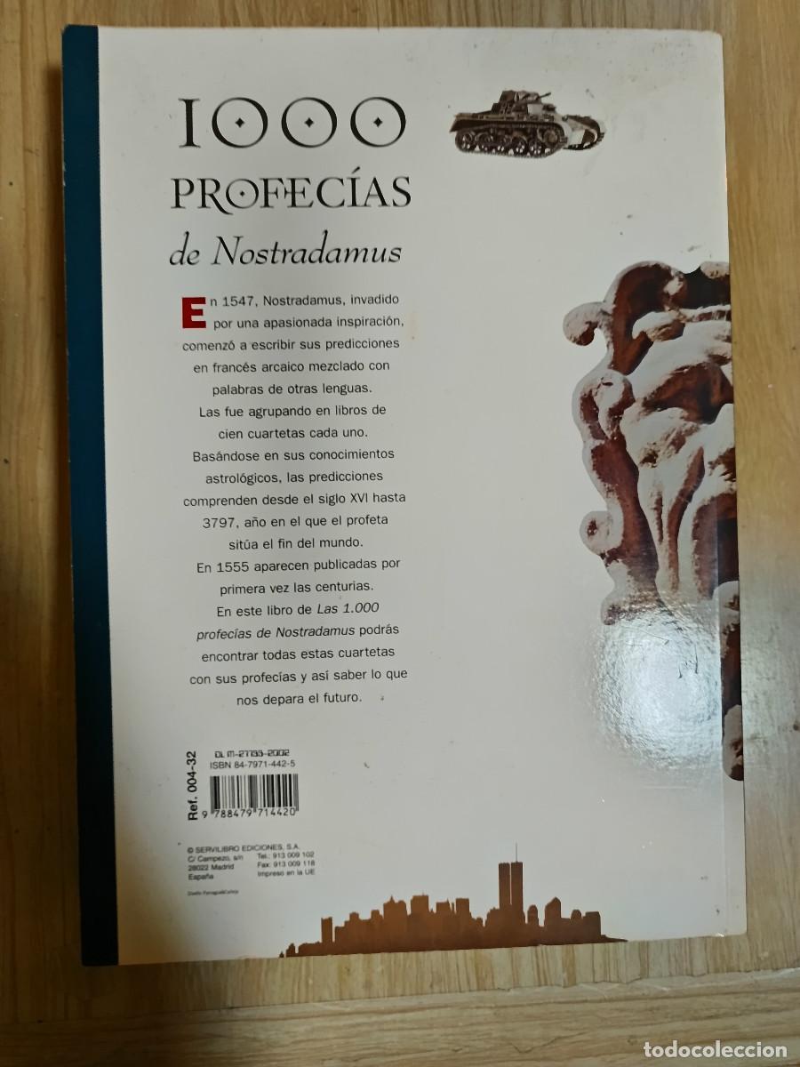 Libros de segunda mano: Las 1000 profec&iacute;as de Nostradamus - Foto 2