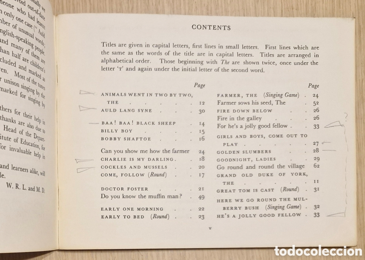 Libros de segunda mano: TIME FOR A SONG - Compiled by W. R. Lee & M. Dodderidge - Foto 3