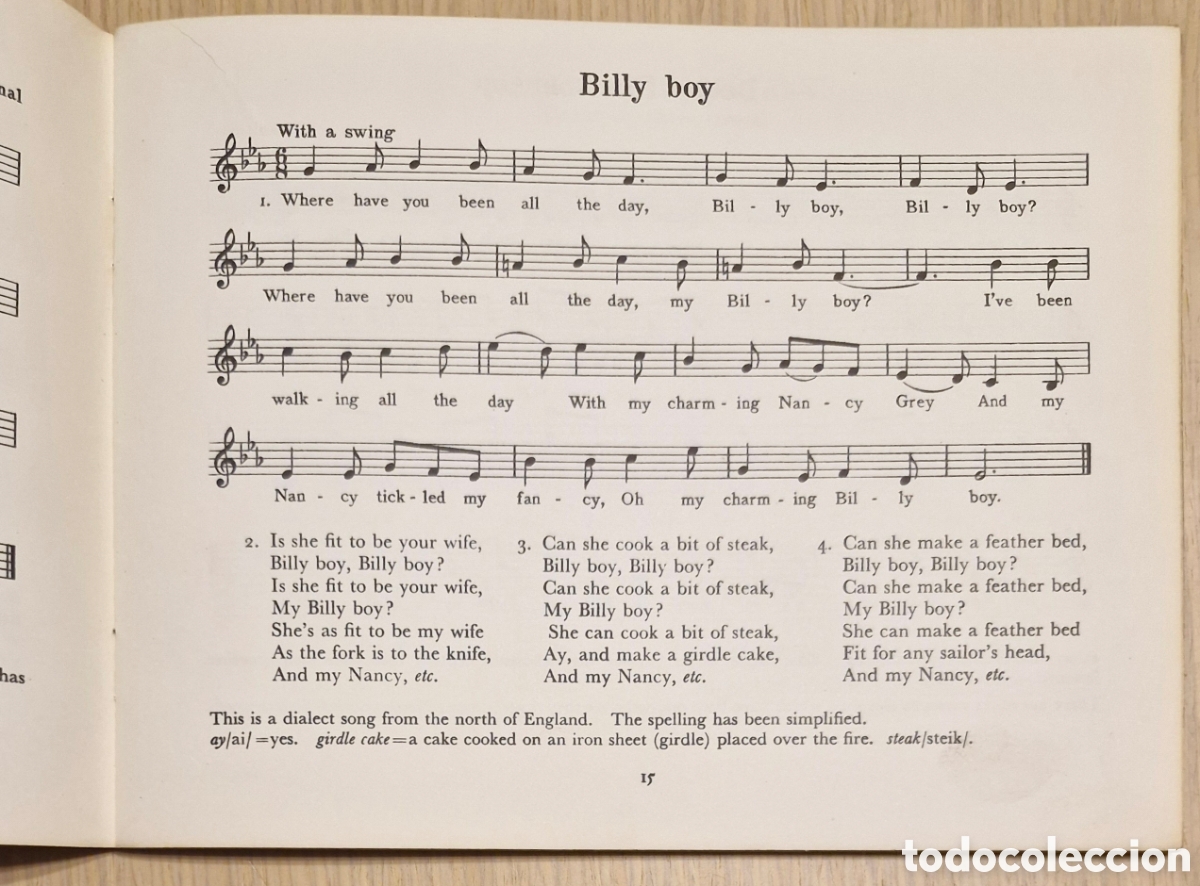 Libros de segunda mano: TIME FOR A SONG - Compiled by W. R. Lee & M. Dodderidge - Foto 5