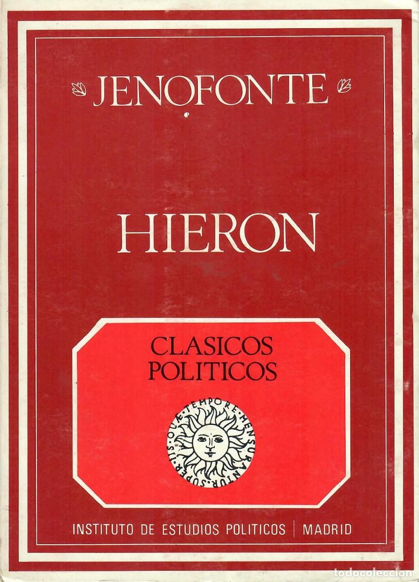 Libros de segunda mano: HIERON / JENOFONTE (BILING&Uuml;E) - Foto 1