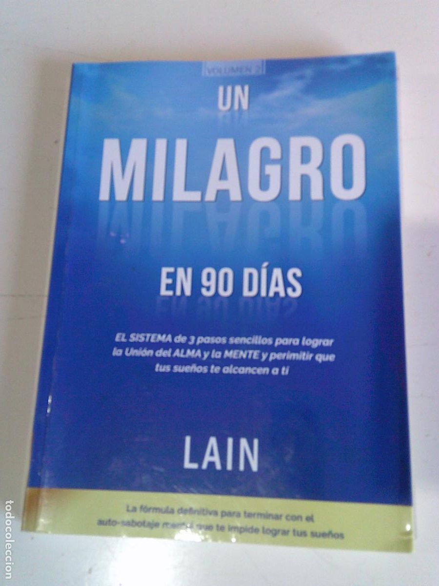 Libros de segunda mano: Un milagro en 90 d&iacute;as La&iacute;n Garc&iacute;a Calvo - Foto 1