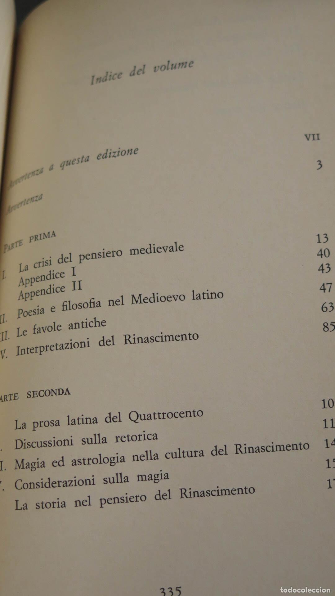 Libros de segunda mano: Medioevo e Rinascimento Eugenio Garin - Foto 2