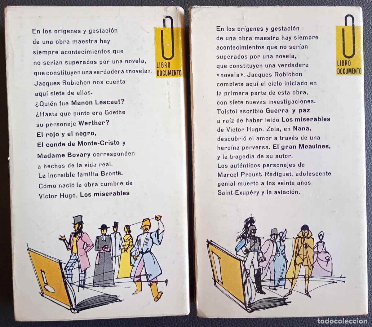 Libros de segunda mano: Jacques Robichon . La novela de las obras maestras, 1 y 2 - Foto 2