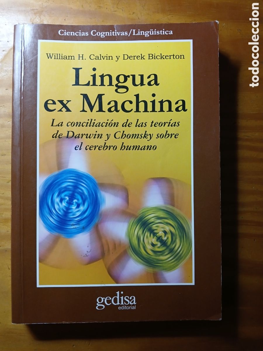Libros de segunda mano: Lingua ex Machina. William H. Calvin y Derek Bickerton. - Foto 1