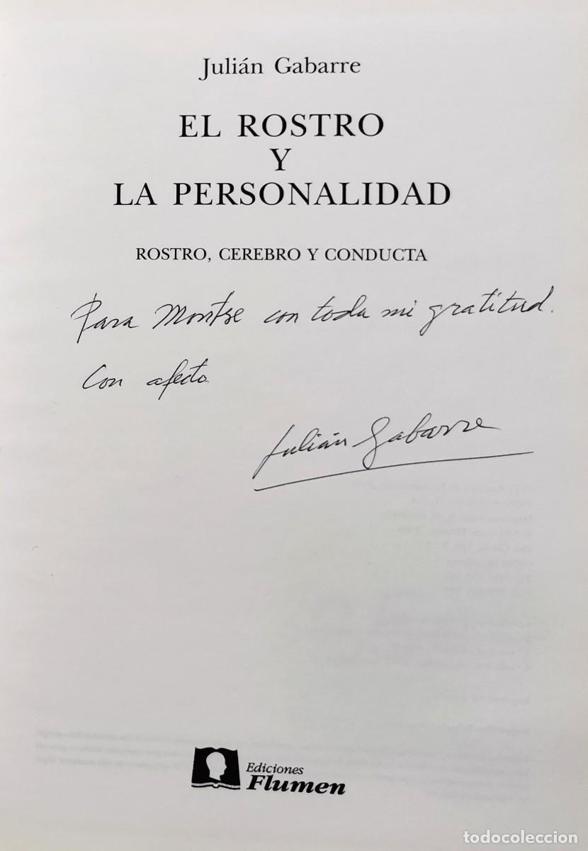 Libros de segunda mano: EL ROSTRO Y LA PERSONALIDAD. ROSTRO, CEREBRO Y CONDUCTA - Foto 2