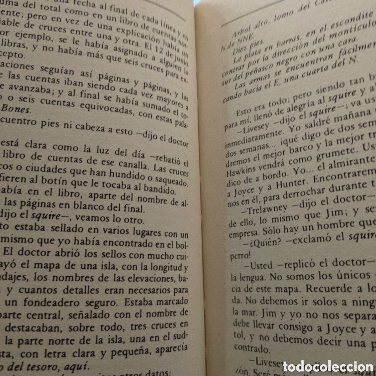 Libros de segunda mano: LA ISLA DEL TESORO. Stevenson. Editors S.A. 1990 - Foto 4