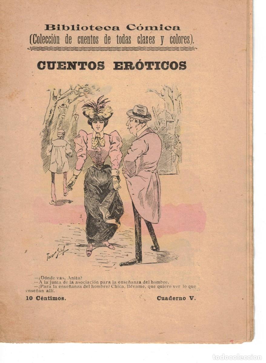 Libros de segunda mano: CUENTOS ER&Oacute;TICOS. BIBLIOTECA C&Oacute;MICA - Foto 1