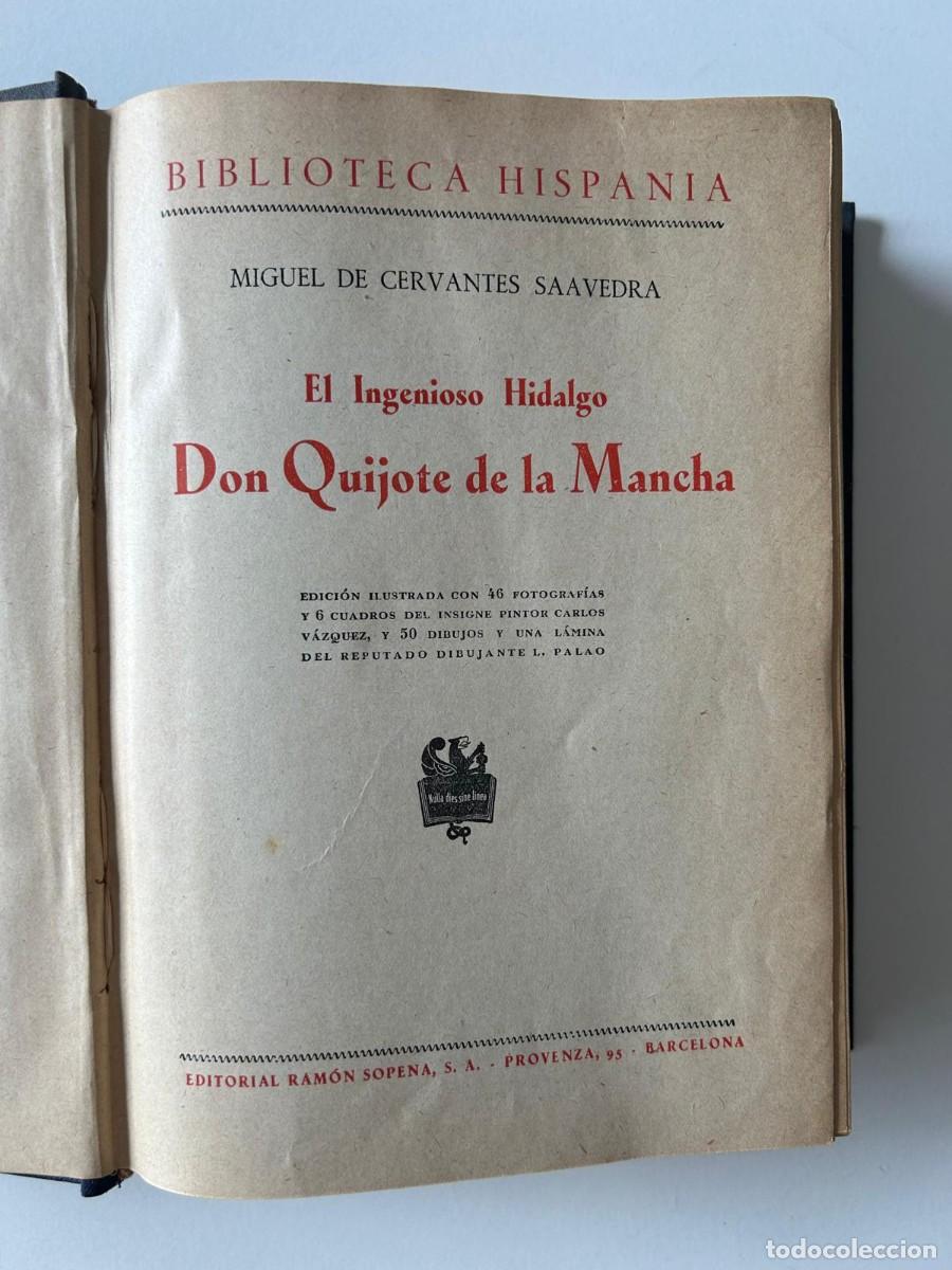 Libros de segunda mano: EL INGENIOSO HIDALGO DON QUIJOTE DE LA MANCHA - Foto 4