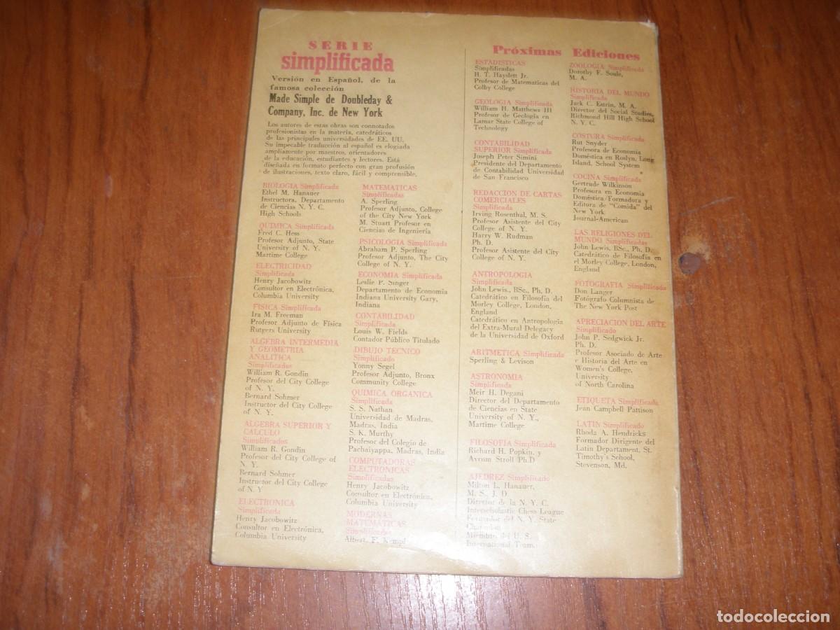 Libros de segunda mano: LIBRO COSTURA SIMPLIFICADA UNICO!!! - Foto 3