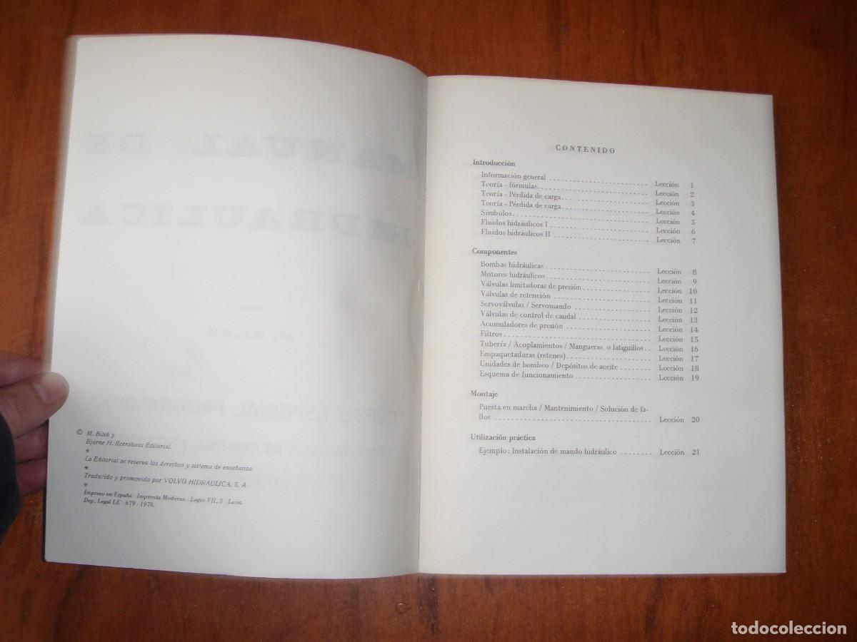 Libros de segunda mano: MANUAL DE HIDRAULICA M. BILEK - Foto 5